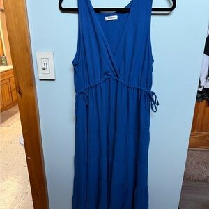 Max Studio Royal Blue Maxi Dress